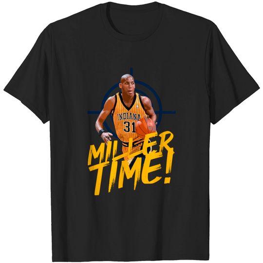 Discover Miller Time - Reggie Miller - T-Shirt