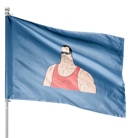 Discover Chud - Wojak Meme - House Flags