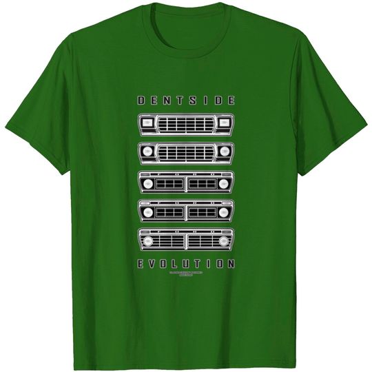 Discover Dentside Truck Evolution 1973-1979 - Truck - T-Shirt