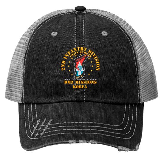 Discover 2nd Infantry Division - ImJin Scout -DMZ Missions Trucker Hats