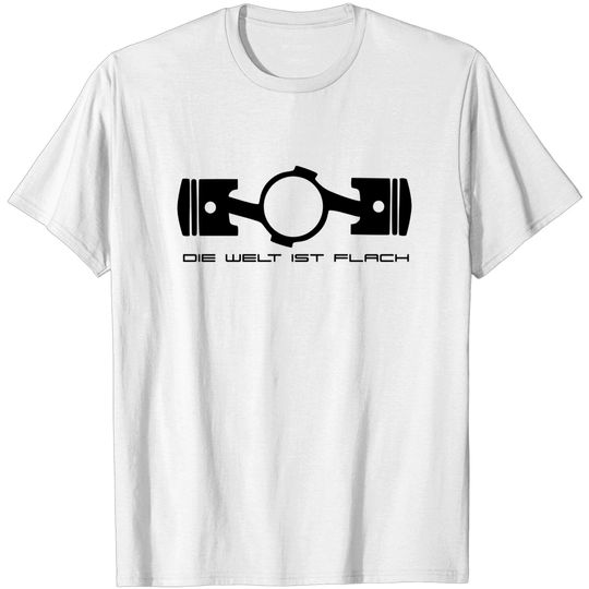 Discover Die welt ist flach - "The world is flat" - The World Is Flat - T-Shirt