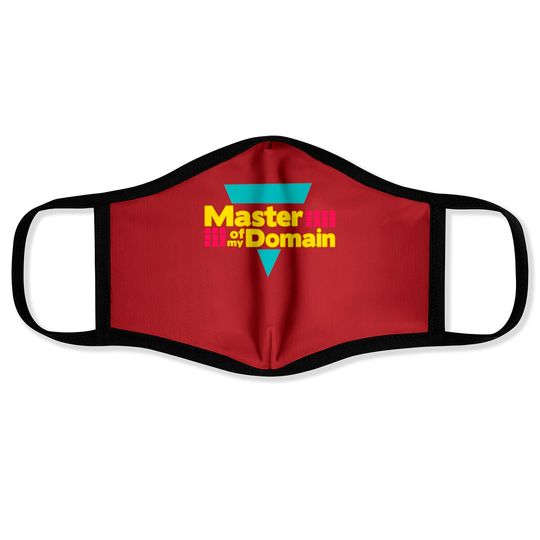 Discover Master Of My Domain Face Masks