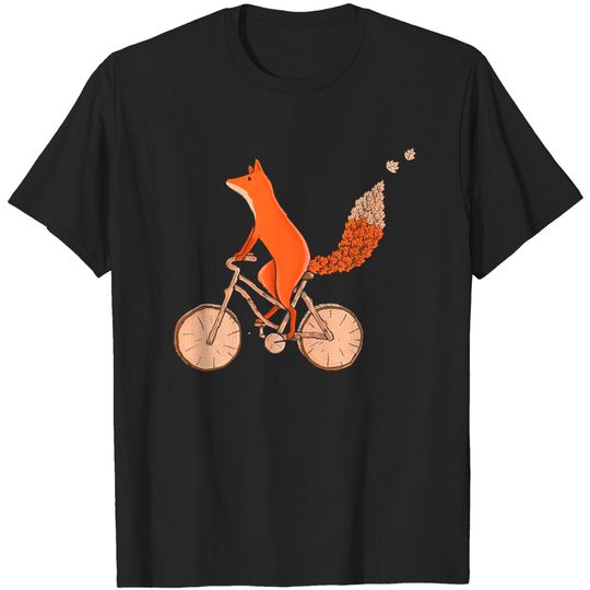 Discover Fox Fox Bicycle T-Shirts