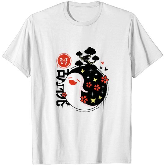Discover Hu Tao Ghost - Genshin Impact - T-Shirt