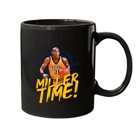 Discover Miller Time - Reggie Miller - Mugs