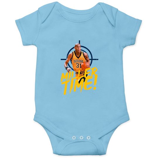 Discover Miller Time - Reggie Miller - Onesie