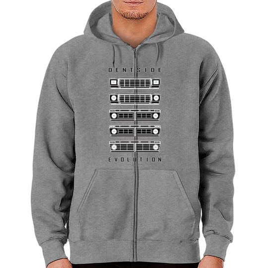 Discover Dentside Truck Evolution 1973-1979 - Truck - Zip Hoodies
