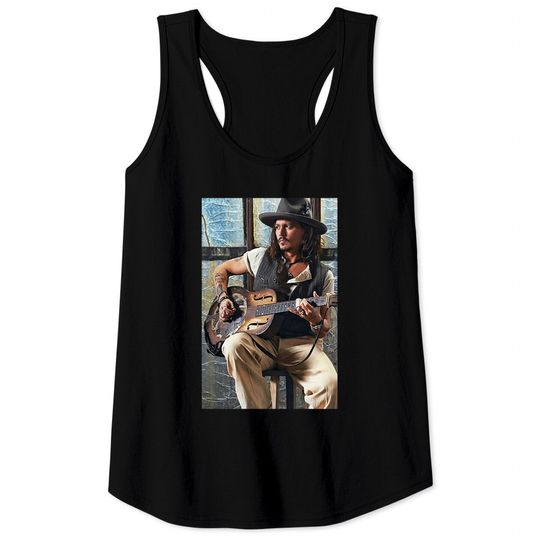 Discover johnny depp Classic Tank Tops