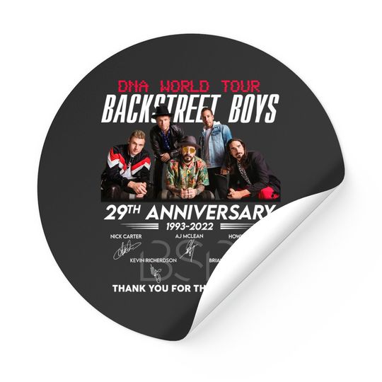 Discover Backstreet Boys DNA World Tour Stickers