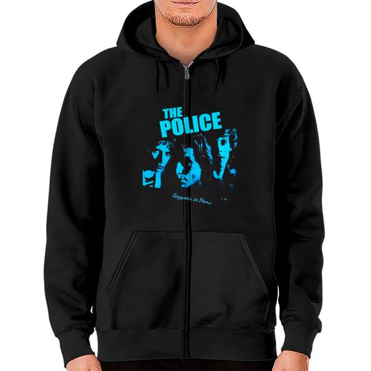 Discover The Police Zip Hoodies