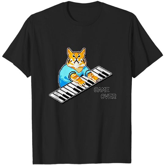 Discover It Crowd Roy's Tshirt Piano Cat Design Available On A Wide Range Of Clothing Stationery  Essential T-Shirt