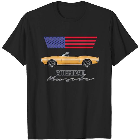Discover gold 67 - 1967 Firebird Convertible - T-Shirt