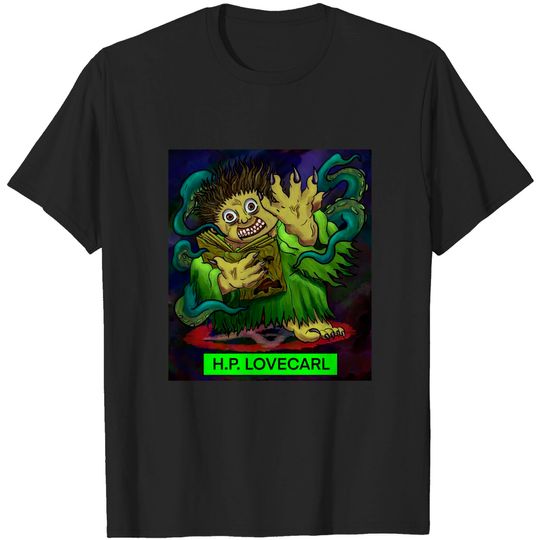 Discover H.P. Lovecarl!!!!! - Garbage Pail Kids - T-Shirt
