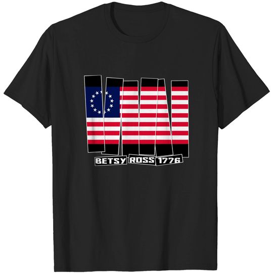 Discover Betsy Ross flag 1776 - Rush Limbaugh Betsy Ross - T-Shirt