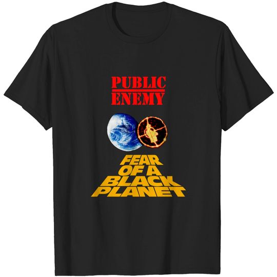 Discover Public Enemy Fear Of A Black Planet T-Shirt