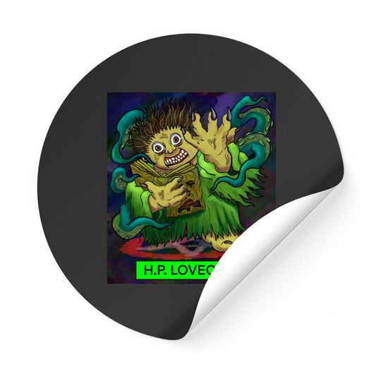 Discover H.P. Lovecarl!!!!! - Garbage Pail Kids - Stickers