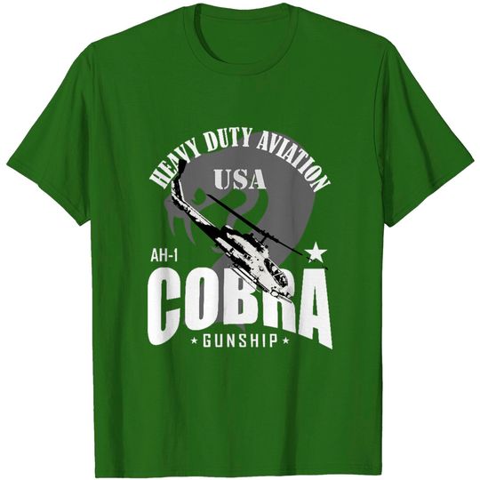 Discover AH-1 Cobra - Helicopter Gunship - Ah1 Cobra - T-Shirt