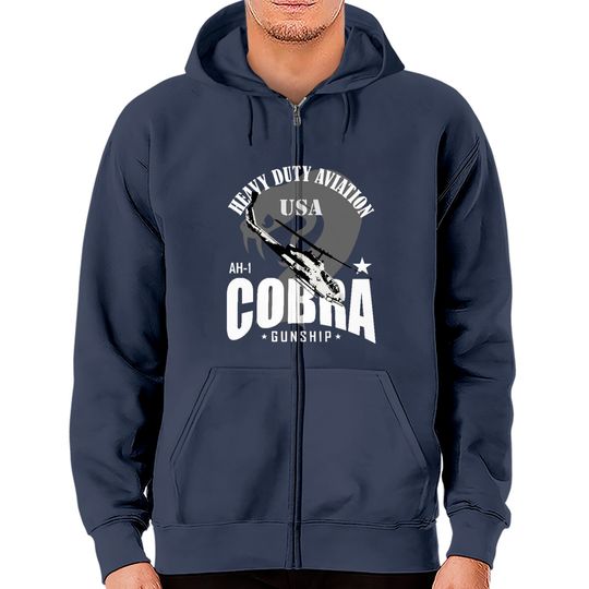 Discover AH-1 Cobra - Helicopter Gunship - Ah1 Cobra - Zip Hoodies