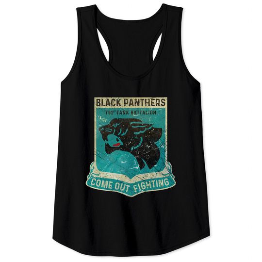 Discover Black Panthers 761st Tank Battalion Tank Top