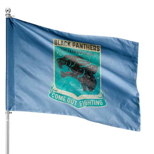 Discover Black Panthers - 761 Tank Battalion - 761 Tank Battalion - House Flags
