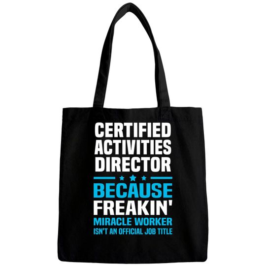 Discover Certified Activities Director Bags