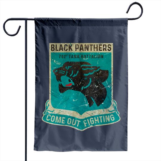 Discover Black Panthers - 761 Tank Battalion - 761 Tank Battalion - Garden Flags