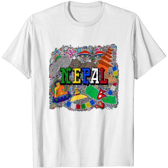 Discover Nepal T-shirt, Nepal T-shirt