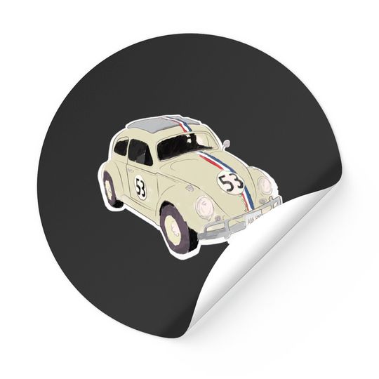 Discover Herbie the Love Bug Stickers