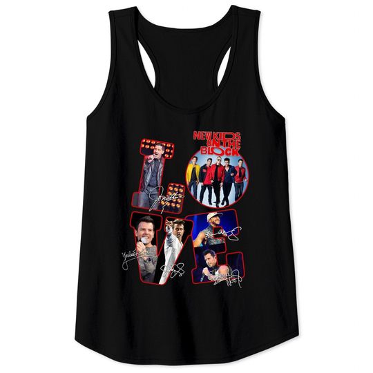 Discover New Kids On The Block Tank Top Mixtape Tour