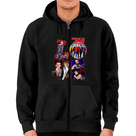 Discover New Kids On The Block Zip Hoodie Mixtape Tour
