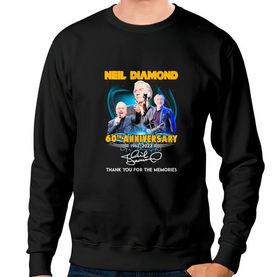 Discover Neil Diamond 60th Anniversary Sweatshirt