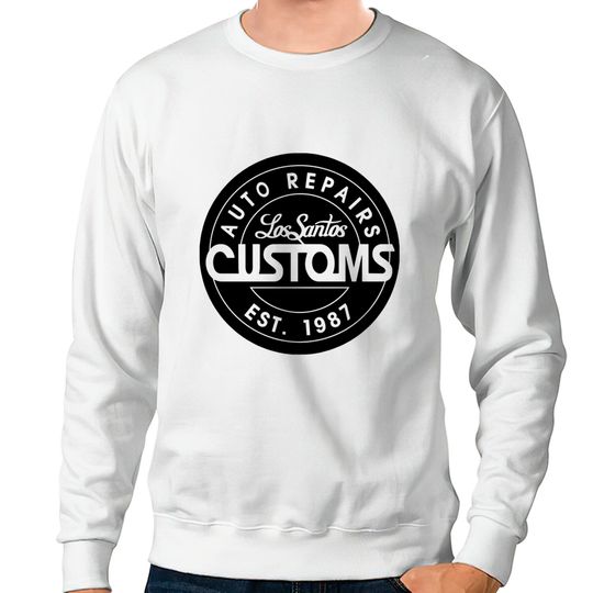 Discover Los Santos Customs - Gta - Sweatshirts