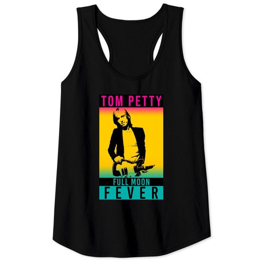Discover American singer songwriter guitarist legend fans gifts - Tom Petty Mudcrutch Full Moon Fever - Tank Tops