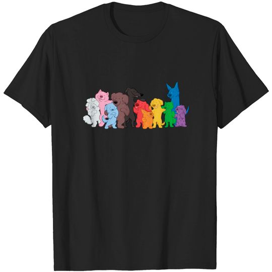 Discover Progress Pride Puppies - Pride - T-Shirt