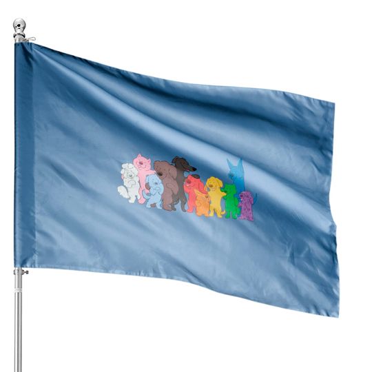 Discover Progress Pride Puppies - Pride - House Flags
