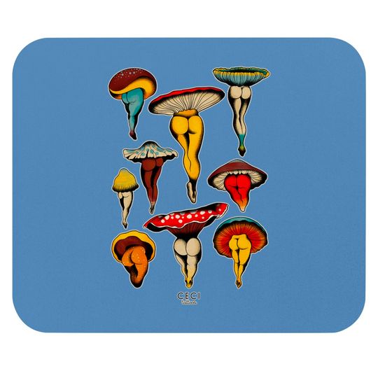 Discover Sexy mushrooms tattoo flash Racerback Mouse Pads