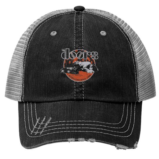 Discover The Doors Band the doors tour 1968 Trucker Hats