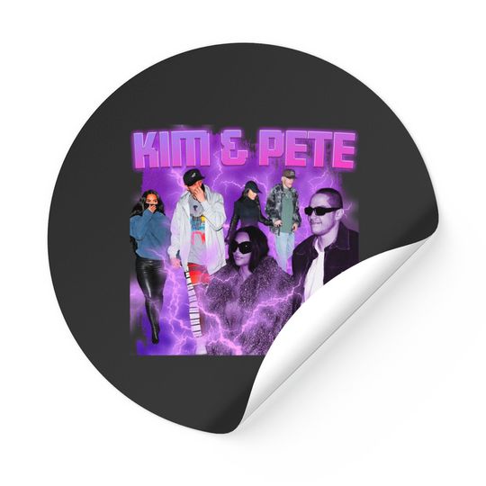 Discover Kim & Pete Vintage Stickers