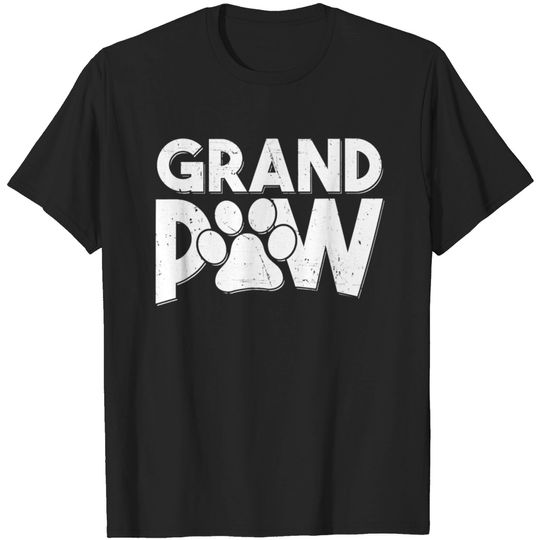 Discover Grandpaw Dog Grandpa Shirts Grand Paw Gifts T-shirt