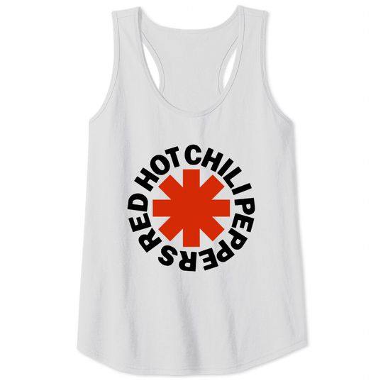 Discover Red Hot Chili Peppers Unisex Tee: Red Asterisk