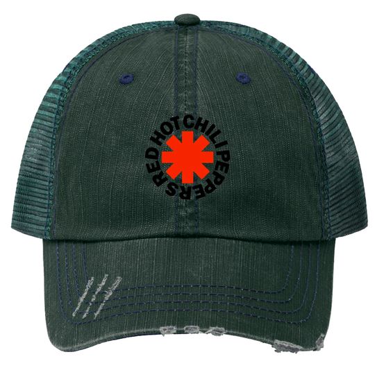 Discover Red Hot Chili Peppers Unisex Trucker Hat: Red Asterisk