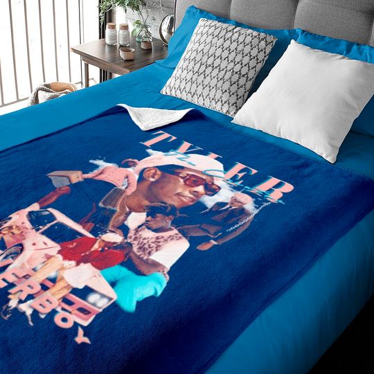 Discover Tyler the Creator Flower Boy Unisex Baby Blankets, Vintage Bootleg Graphic Baby Blanket