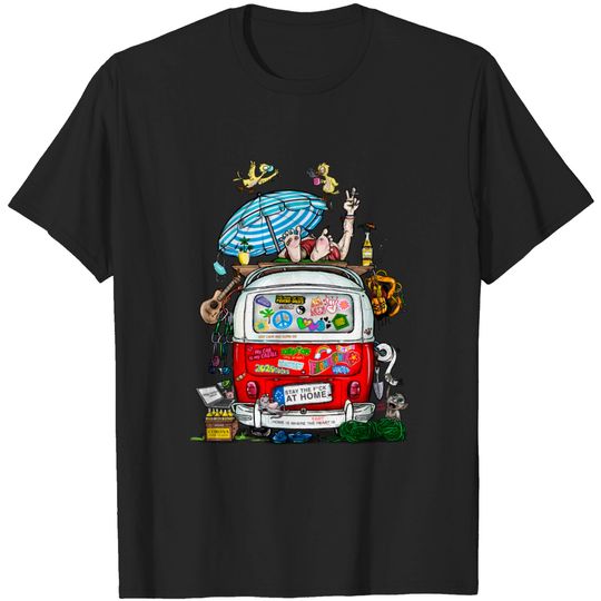 Discover Hippie van T-shirt