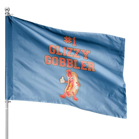 Discover #1 Glizzy Gobbler Hot Dog Pullover House Flags