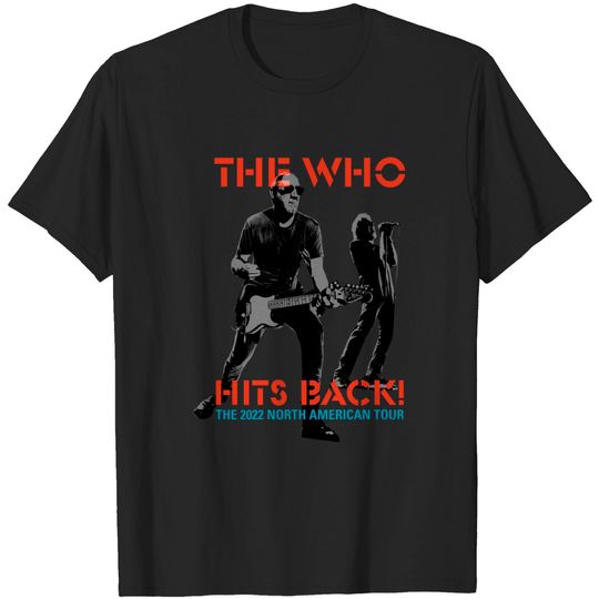 Discover The Who Hits Back 2022 Tour Shirt