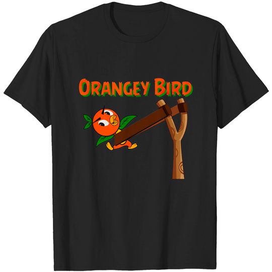 Discover Orangey Bird - Orange Bird - T-Shirt