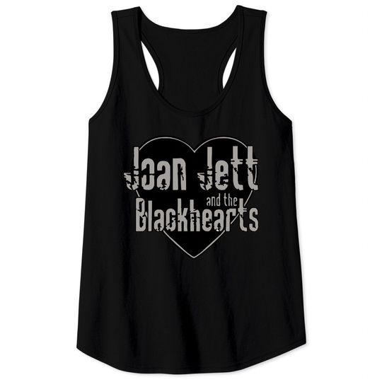 Discover Joan Jett and The Blackhearts Logo - Joan Jett And The Blackhearts - Tank Tops