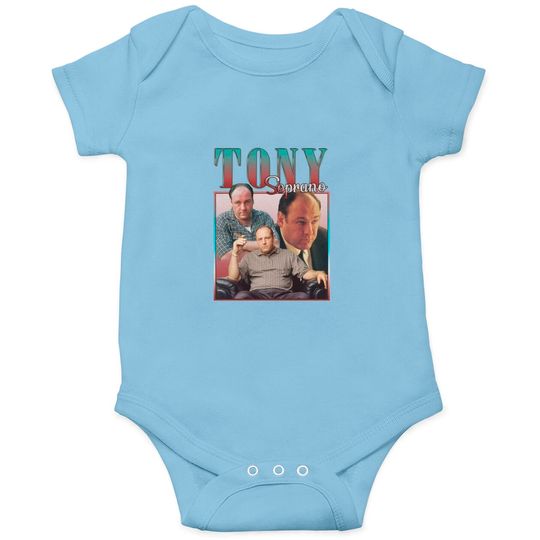 Discover TONY SOPRANO Homage Onesies, Tony Soprano Onesie