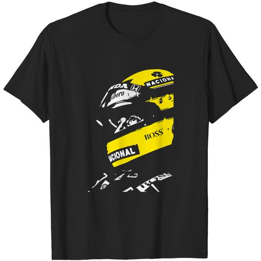Discover ayrton senna helmet poster shirt T-shirt