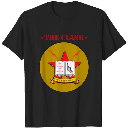 Discover Classic The Clash The Future Is Unwritten Rock T-shirt